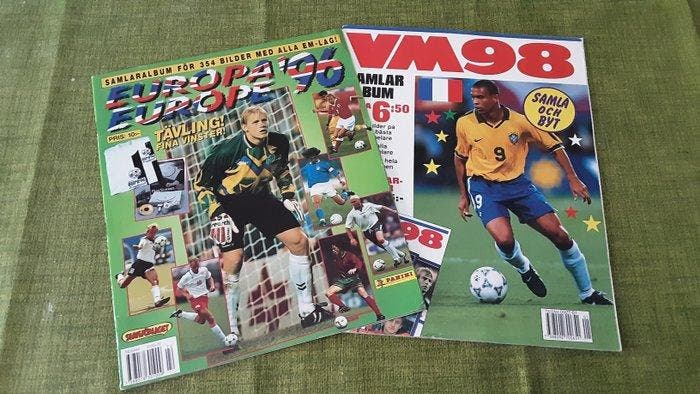 1996 Panini Euro Cup 96 Panini World Cup 98 VM edizione, Verzamelen, Stickers