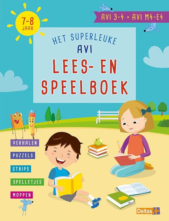 Het superleuke AVI Lees- en speelboek (AVI 3-4 AVI M4-E4 7-8, Livres, Livres pour enfants | Jeunesse | 10 à 12 ans, Envoi