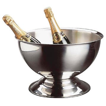 RVS champagne bowl | 13,5L | 24(h) x 37(Ø)cm APS, Verzenden