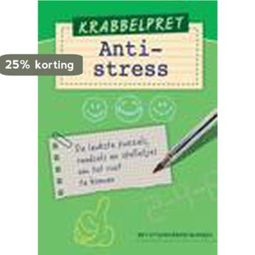 Krabbelpret Anti-stress 80 bladzijde 9789043829151, Verzenden