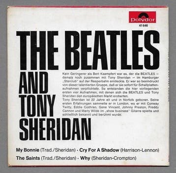 Beatles, Tony Sheridan - Vinyl 7” EP record My Bonnie’ 1st, Nieuw in verpakking