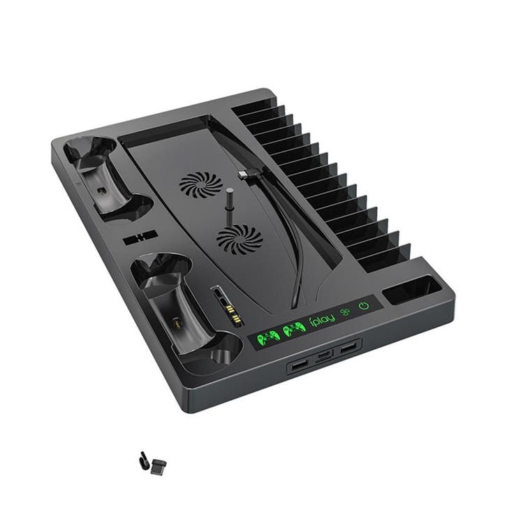 DrPhone DPS6 Multifunctionele Laadstation + Koelventilator –, Games en Spelcomputers, Spelcomputers | Overige Accessoires, Nieuw