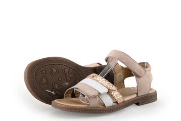 Puccetti Sandalen Meisjes in maat 31 Beige, Verzenden, Jongen of Meisje, Schoenen, Zo goed als nieuw