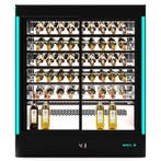 Wijnkoelvitrine | PAK | 50x 75cl | Zwart | +2°C/+6°C |, Verzenden, Nieuw in verpakking