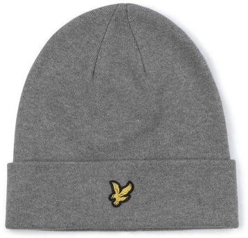 2dekans | Lyle & Scott Muts Wol Blend Grijs - Maat one size, Kleding | Heren, Hoeden en Petten, Ophalen of Verzenden, Nieuw