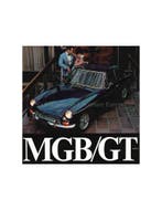1968 MG MGB GT BROCHURE ENGELS, Ophalen of Verzenden