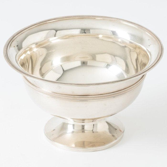 Pieter Pieterse (Amsterdam 1852) - Fruit- / druivenschaal -, Antiquités & Art, Antiquités | Argent & Or