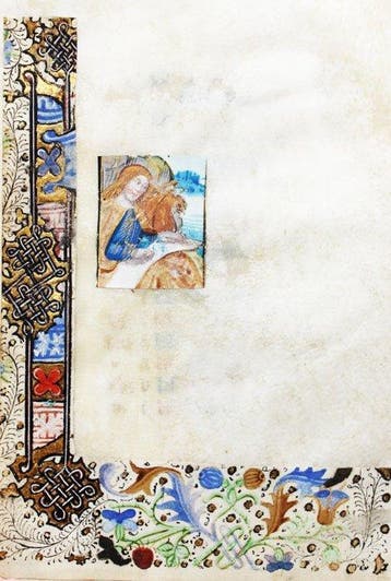 Book of Hours - Illuminated Medieval Manuscript - 1490