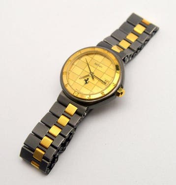 Ferrari by Cartier - Two Tone Gold Quartz Ladies - 31331 -, Nieuw