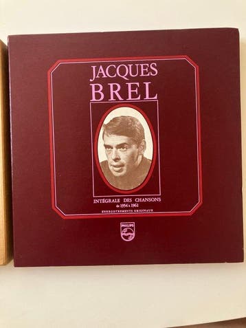 Jacques Brel - 2 x Intégrale Des Chansons de 1954 à 1962 -