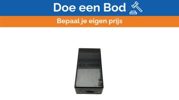 Bieden: Durable Black AC/DC S20-B Enclosure 130x70x44mm for, Ophalen of Verzenden, Nieuw