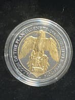 Royaume-Uni. 5 Pounds 2019 Golden Enigma - Falcon of the