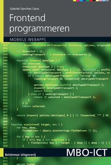 Frontend programmeren / MBO-ICT 9789057523311, Verzenden, Gelezen, Gabriel Sánchez Cano