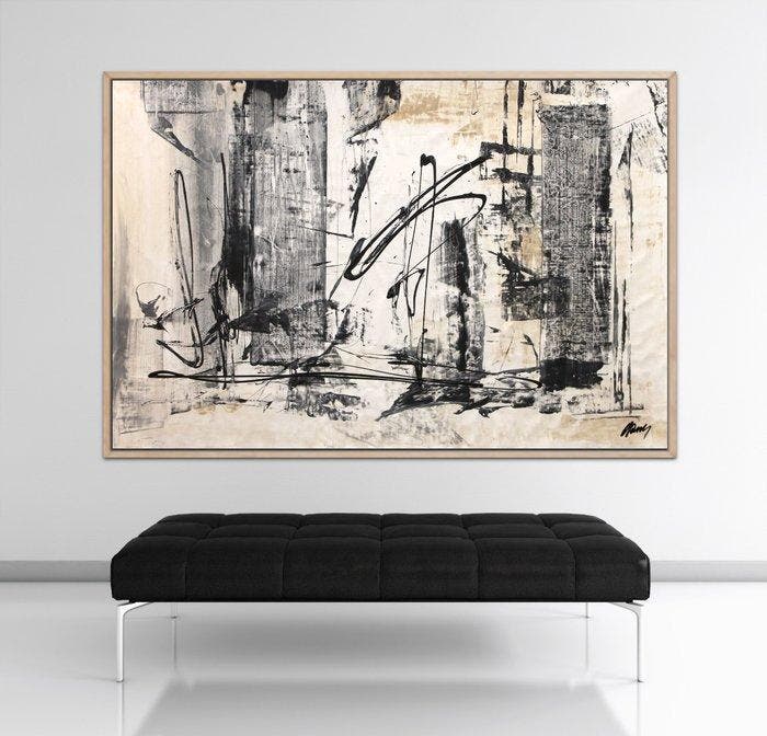 Giuseppe Panzica - Vol. 3601 - Metro (150x100 XXL) NO, Antiek en Kunst, Kunst | Schilderijen | Modern