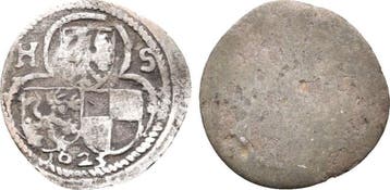Einseitiger Zweier 1625 Brandenburg Bayreuth: Christian,..., Verzenden, België