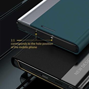 Samsung S20 Magnetische Flip Case - Luxe Hoesje Cover Geel, Verzenden, Nieuw