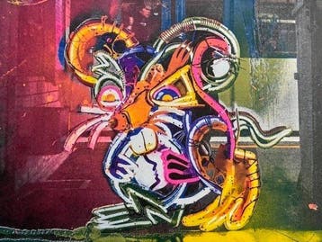 Bordalo II (1987) - Lighted Rat