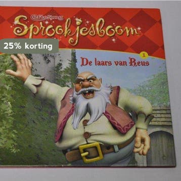 Sprookjesboom dl. 1: De laars van reus 9789047802419, Verzenden, Zo goed als nieuw, Efteling