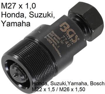 Bgs Technic Rotor trekker M27 x 1,0 mm voor Honda, Suzuki, Y, Verzenden, Nieuw
