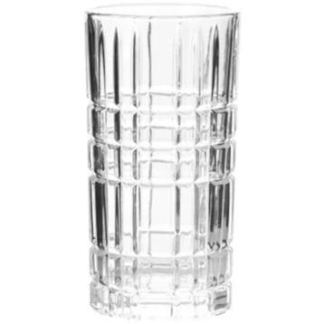 Longdrinkglazen | CUBE | Glas | 42cl | 6 Stuks |, Verzenden, Nieuw in verpakking