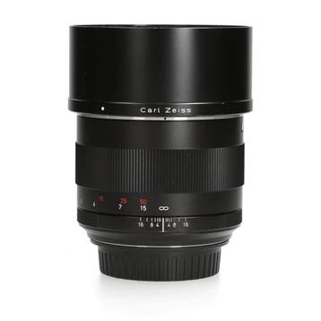 Zeiss Planar 85mm f/1.4 T* ZE - Canon EF - 1 jaar garantie, Ophalen of Verzenden