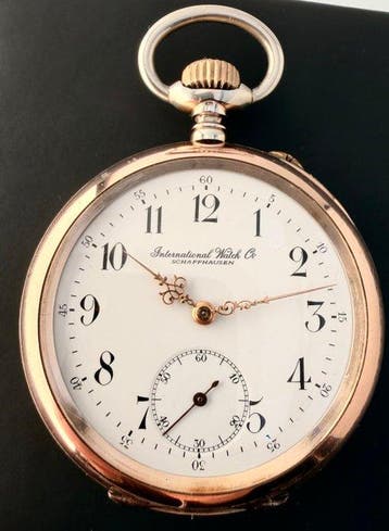 IWC - Schaffhausen Silver .800 Pocket Watch, cal. 52 -, Handtassen en Accessoires, Nieuw