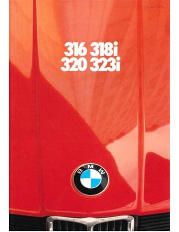 1980 BMW 3 SERIE BROCHURE NEDERLANDS, Ophalen of Verzenden