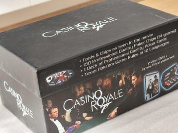 James Bond 007 - Pokerset - Casino Royale Cartamundi poker, Collections