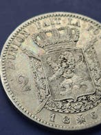 Belgique. Léopold II. 2 Francs 1867 (Sans prix de réserve), Postzegels en Munten