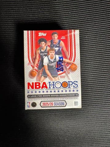 2025/26 Topps NBA Hoops Originele verpakking, Sealed box - 1