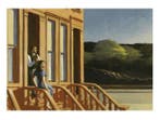 Edward Hopper - Sunlight on Brownstones, 1956. - 40 x 30