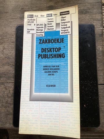 ZAKBOEKJE DESKTOP PUBLISHING 9789020125832 VAN DIJK, Verzenden, Gelezen, VAN DIJK