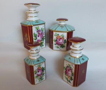 Art Nouveau Toiletset (4) - William Guérin-Gérard,