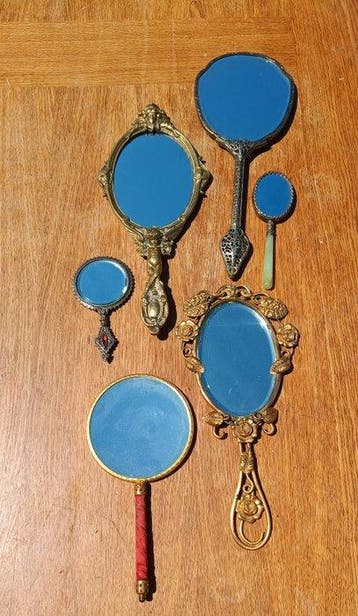 Miroir à main - Bronze, Métal, jade, Antiquités & Art