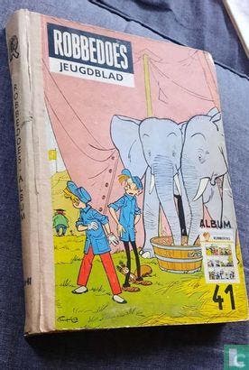 Robbedoes en Kwabbernoot - Robbedoes album 41 - 1952, Boeken, Eén stripboek, Verzenden, Gelezen, Franquin, André.
