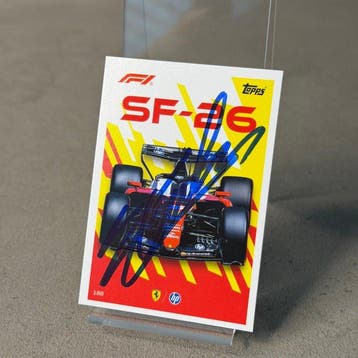 Ferrari - Topps 188 Turbo Attax SF 26 Leclerc Signed -, Nieuw