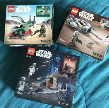 Lego Set - Star Wars - 75364; 75363; 75373, Nieuw