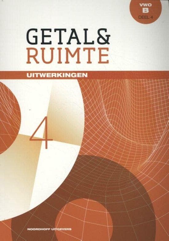 Getal & Ruimte 11e ed leerboek vwo B deel 4 9789001842352, Livres, Livres scolaires, Envoi