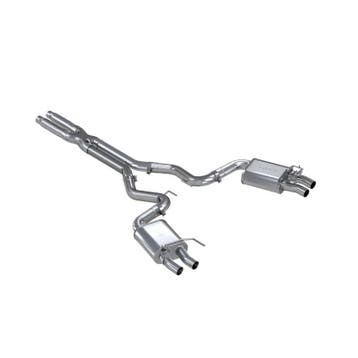 MBRP 16-20 Ford GT350/GT350R Dual Quad Split Rear Outlet 3in, Ophalen of Verzenden, Nieuw