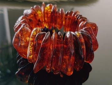 Amber Vintage massieve natuurlijke Baltische amber armband-