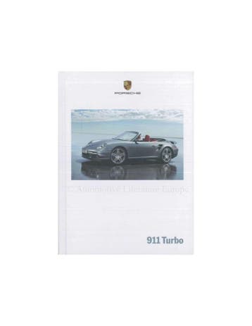 2009 PORSCHE 911 TURBO BROCHURE ENGELS, Nieuw