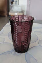Val Saint Lambert - Vaas - Glas - Art Deco - Marceau, Antiek en Kunst