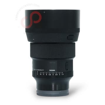 Sigma 85mm 1.4 DG DN ART - Sony nr. 2739, Audio, Tv en Foto, Foto | Lenzen en Objectieven, Ophalen of Verzenden, Zo goed als nieuw