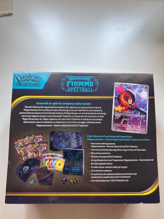 Pokémon - 1 Elite trainer box - Etb fiamme spettrali -, Hobby en Vrije tijd, Verzamelkaartspellen | Pokémon