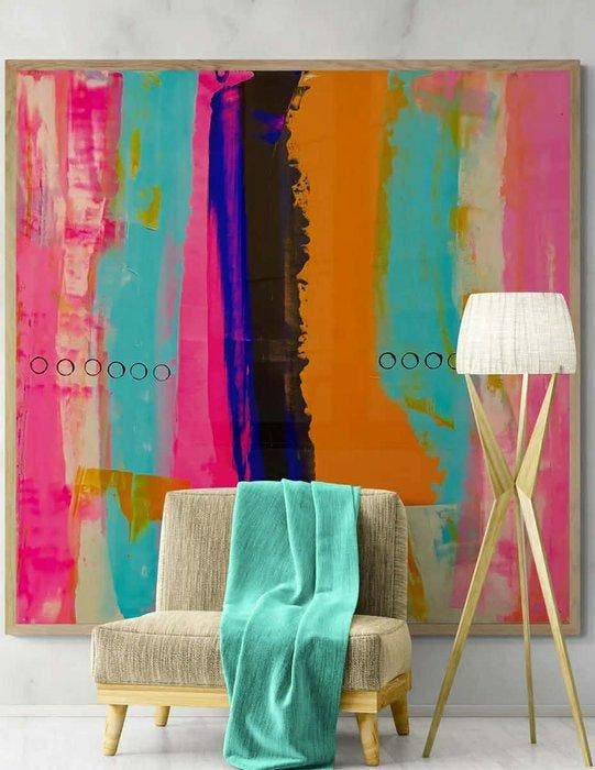 Giogia fl - Impossible Love- XXL -, Antiek en Kunst, Kunst | Schilderijen | Modern