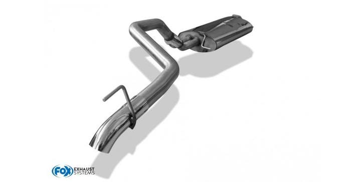 FOX Jeep Commander Type WH/ XK Einddemper - 1x70 Type 28, Autos : Pièces & Accessoires, Systèmes d'échappement, Envoi