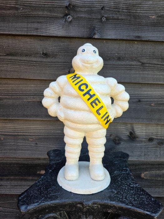 Beeld, Vintage Michellin Bibendum - 38 cm - IJzer, Antiquités & Art, Art | Objets design