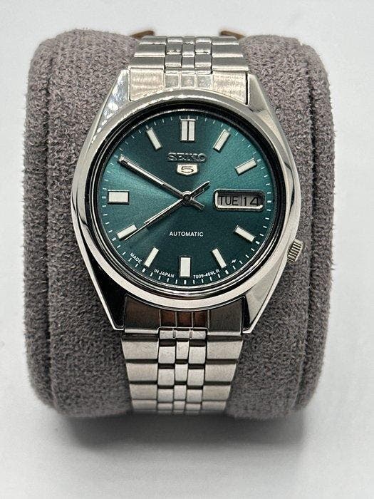 Seiko - Seiko 5 Automatic Day-Date - Zonder minimumprijs -, Bijoux, Sacs & Beauté, Montres | Anciennes | Antiquités