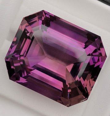 Zonder minimumprijs - 1 pcs Paars Amethist - 134.62 ct -, Handtassen en Accessoires, Edelstenen, Nieuw
