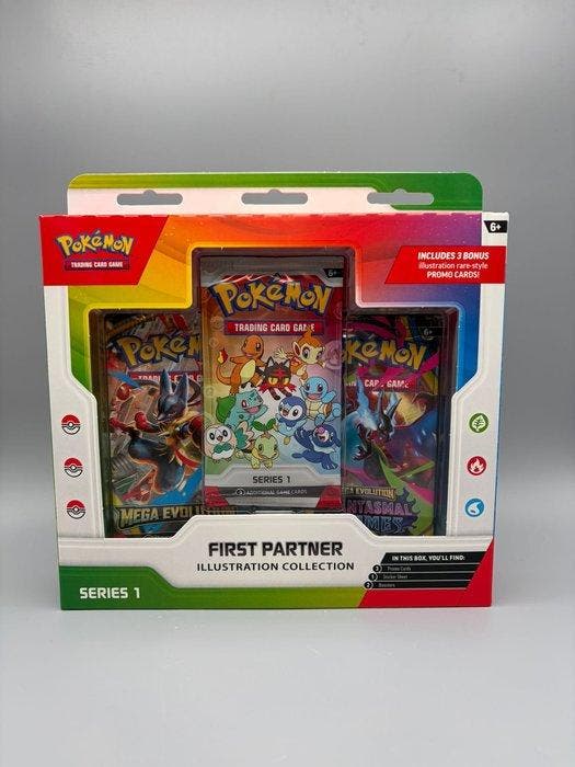Pokémon - 1 Sealed box - Scarlet & Violet - First Partner, Hobby en Vrije tijd, Verzamelkaartspellen | Pokémon